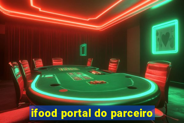 ifood portal do parceiro